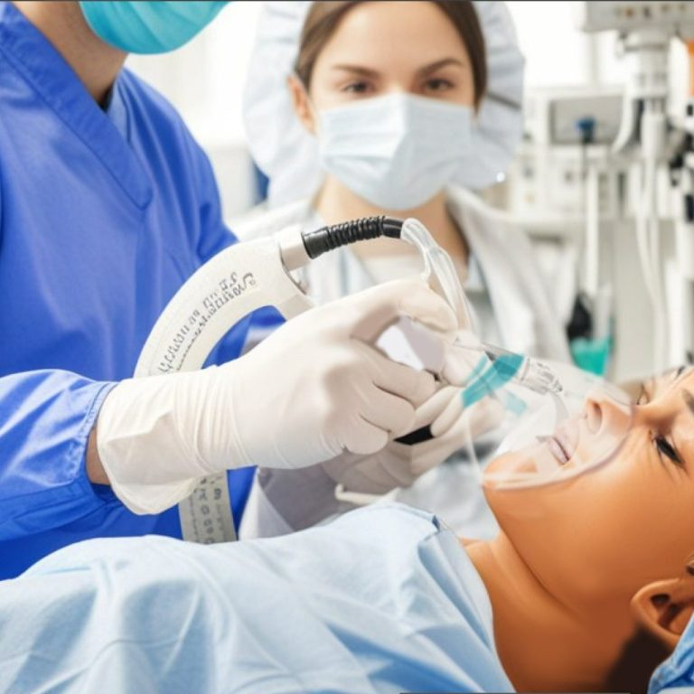 Anpassungslehrgang operationstechnischer Assistent OTA Ein operationstechnischer Assistent behandelt einen Patienten